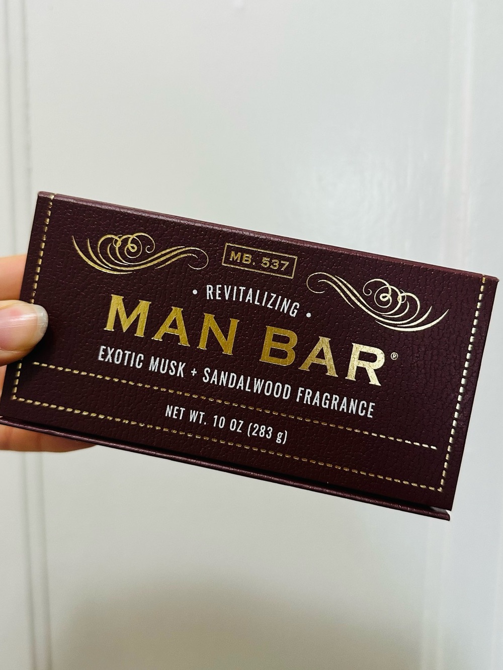 Man Bar Revitalizing Soap - Exotic Musk & Sandalwood Fragrance